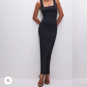 Good American Scuba midaxi midi maxi dress size s/M